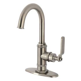 Ksd850.kl Kingston Brass Ksd8508kl Whitaker 1.8 Gpm 1 Hole Bar Faucet - Nickel