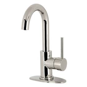 Ls853dlpn Kingston Brass Ls853dl Concord 1.8 Gpm 1 Hole Bar Faucet - Nickel