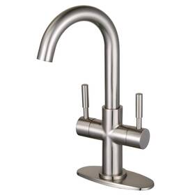 Ls8558dl Kingston Brass Concord Bar Faucet Brushed Nickel 5.88 X 5.13 12.38