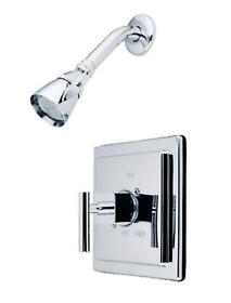 Kb8651cqltso Kingston Brass Modern Shower Faucets With Polished Chrome Finish