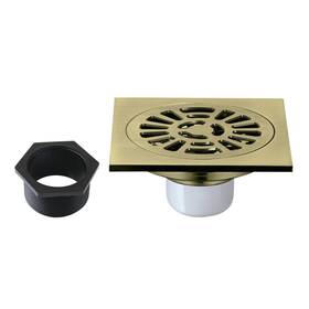 Pbsf4267pn Kingston Brass Watercourse 4-inch Square Shower Drain