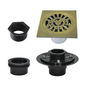 Pbsfk4267ab Kingston Brass Watercourse 4-inch Square Shower Drain