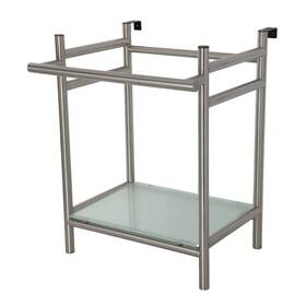 Vpb2216308 Kingston Brass Vpb221630 Sheridan 24 Inch Bathroom Console Only - Nickel