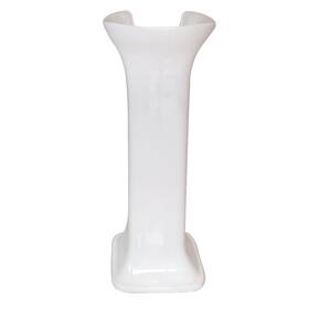 Vpb226p Kingston Brass Robert 28-3/4 Inch Tall Bathroom Pedestal Only - White