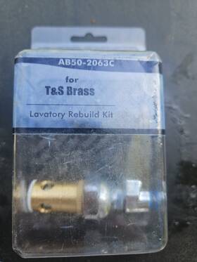 50-2063c Kissler Repair Kit For T And S Cold Water