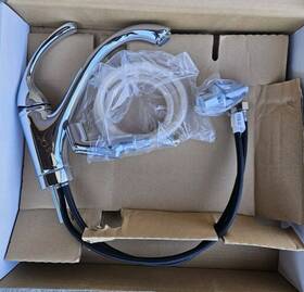10416-cp Kohler Kitchen Faucet With Widespread Polished Chrome New Open Box