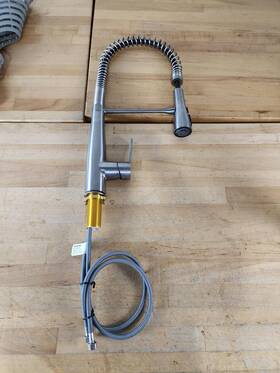 1420840-vs-aa Kohler 1325648 Semi Professional Kitchen Faucet Brushed Nickel Stainless