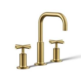 K-14406-3-2mb Kohler 14406-3-2mb Purist Widespread Faucet Vibrant Brushed Moderne Brass