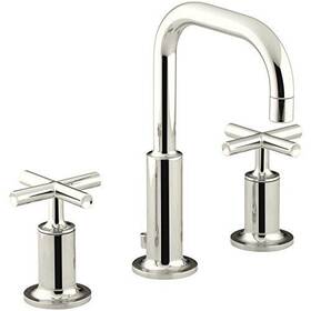 K-14406-3-sn Kohler 14406-3-sn Purist 1.2 Gpm Widespread Bathroom Faucet Polished Nickel