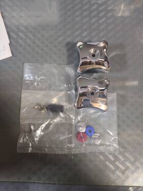 16010-2-cp Kohler Polished Chrome Triton Square Handles Open Box #k2