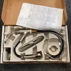 169406 Kohler Kitchen Faucet Pull-down Stainless Steel Nickle New Open Box