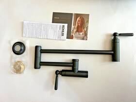 K-28359-bl Kohler 195711098498 New Edalyn Studio Mcgee Matte Black Pot Filler Jan3