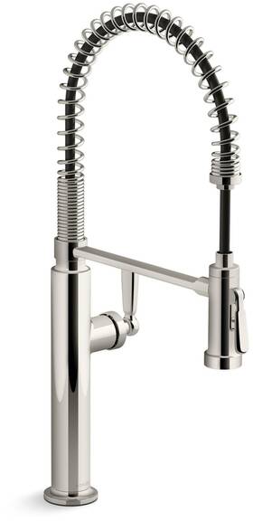 K28360sn Kohler 195711108630 1.5 Gpm Single Hole Pull Down Faucet Vibrant Polished Nickel