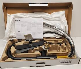 R38473-bl Kohler 195711265258 Rodean Pull Down Kitchen Faucet Matte Black