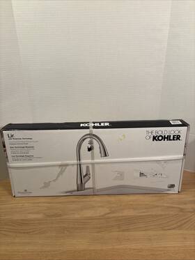 1pr33500-cp-bb Kohler Lir - Pulldown Kitchen Faucet With Touchless Response New