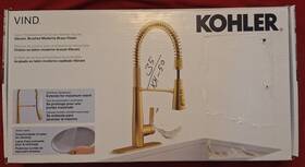 1pr33911-2mb-ab Kohler K-r33911-2mb Vind Semi-professional Pull-down Kitchen Faucet