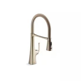 22061-bv Kohler Graze Single Handle Semi-professional Kitchen Sink Faucet Bronze