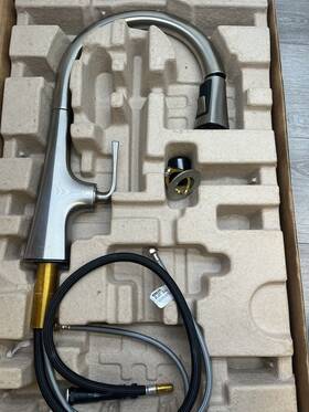 K-22062-vs Kohler 22062-vs Graze Pull Down Kitchen Faucet - Stainless Steel Used