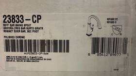 K-23833-cp Kohler 23833-cp Riff Single-handle Bar Sink Faucet Polished Chrome On