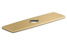 24462-2mb Kohler Riff Escutcheon Plate - Vibrant Brushed Moderne Brass