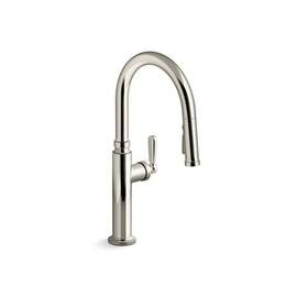 28358-sn Kohler Edalyn By Studio Mcgee 1-handle Pull Down Kitchen Faucet Polished Nickel