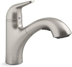 30612-vs Kohler Jolt Pull-out Kitchen Faucet Vibrant Stainless