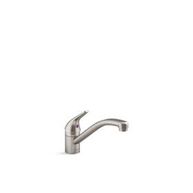 30613-vs Kohler Jolt Single-handle Standard Kitchen Faucet In Vibrant Stainless