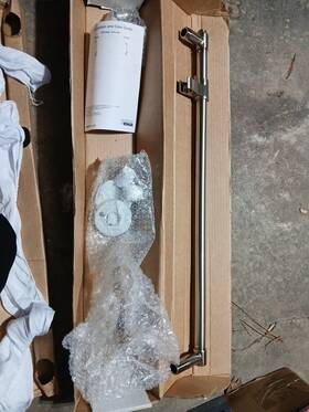 K-45903-bn Kohler 45903-bn Hydrorail Brushed Nickel Shower Column With Handshower Bracket