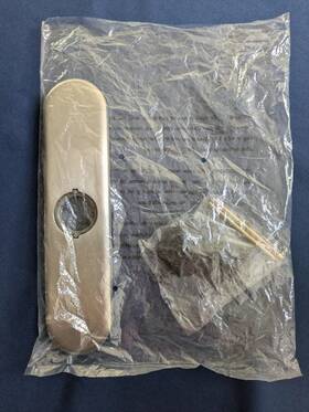 66413-06-00 Kohler Malleco Kitchen Faucet Base Escutcheon Cover Plate Brushed Nickel With Hware