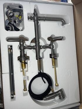 76519-4-cp Kohler Kitchen Faucet - Polished Chrome New