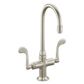 K-8761-bn Kohler 8761-bn Essex Bar Sink Faucet - Vibrant Brushed Nickel New In Box