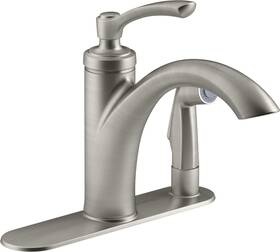 K-r29671-vs Kohler 885612621283 Linwood Kitchen Sink Faucet Vibrant Stainless