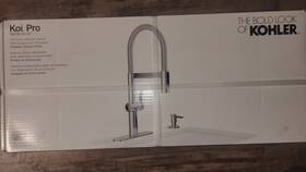 R26735-sd-cp Kohler 885612990716 Koi Pro Semi-pro Kitchen Sink Faucet - Chrome Polish