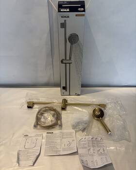 98361-g-2mb Kohler Awaken Multifunction Handshower Kit 1.57gpm Brushed Brass G90