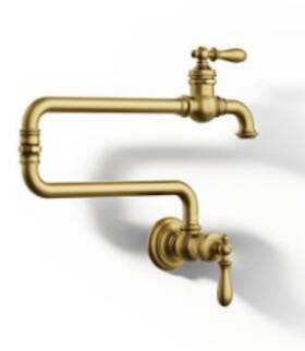 K-99270-2mb Kohler 99270-2mb Artifacts 3.2 Gpm Wall Mounted Single Hole Pot Filler