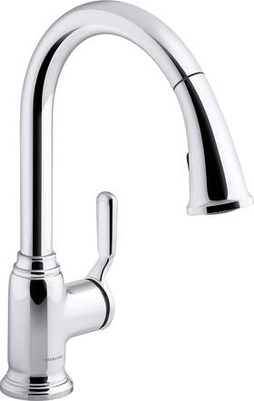 B0916fwrcv Kohler Sterling 24272-cp Ludington Pull-down Kitchen Faucet Polished Chrome