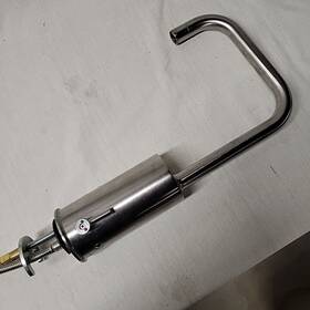 K-13475-vs Kohler K-13473-vs Gooseneck Touchless Deck-mount Faucet Vibrant Stainless