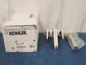 K-22021-4-bn Kohler Brushed Nickel Bathroom Sink Faucets Faucet - Bent Escutcheo