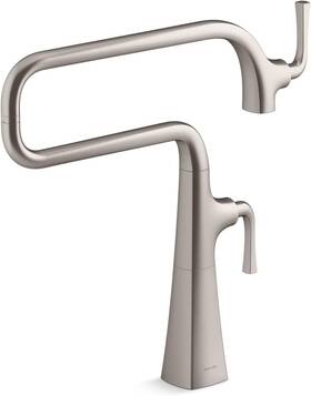 K-22067-cp Kohler Graze Wall-mount Pot Filler Polished Chrome