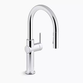 3-function Kohler K-22972-cp Crue Pull Down Sprayhead Kitchen Faucet Polish Chrome K-22972