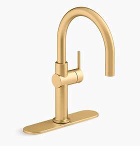 K-22975-2mb Kohler New Crue - Pull Downbar Faucet Vibrant Moderne Brass D23