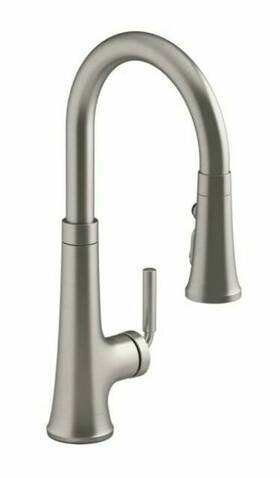 K-23764-vs Kohler Tone Kitchen Faucet - Vibrant Stainless