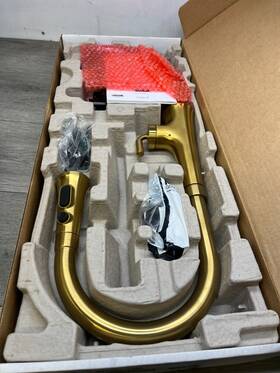 K-23766-2mb Kohler Tone Touchless Pull Down Kitchen Faucet In Gold Read