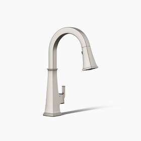K-23832-vs Kohler New Riff Touchless Kitchen Sink Faucet-vibrant Stainless