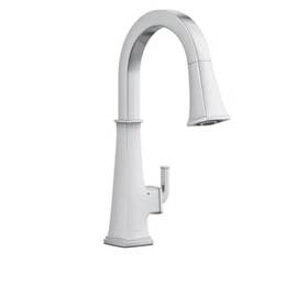 K-23832-wb-cp Kohler Riff Touchless Pull-down Kitchen Faucet In Chrome
