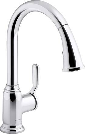 K-24272-cp Kohler Sterling 24272 Ludington 1.5 Gpm Single Hole Pull Down Kitchen Faucet New