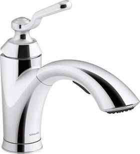 K-24273-cp Kohler Single-handle Pull-out Kitchen Laundry Faucet Polished Chrome Ludington 24273-cp