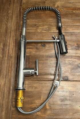 K-24982-cp Kohler 24982-cp Purist Commercial Style Faucet Pull Down Sprayer Polished Chrome
