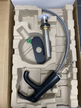 K-27389-4-bl Kohler Simplice 1.2 Gpm Single Hole Bathroom Faucet - Matte Black