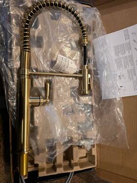K-28360-2mb Kohler 28360-2mb Edalyn By Studio Mcgee Kitchen Sink Faucet Brushed Modern Brass